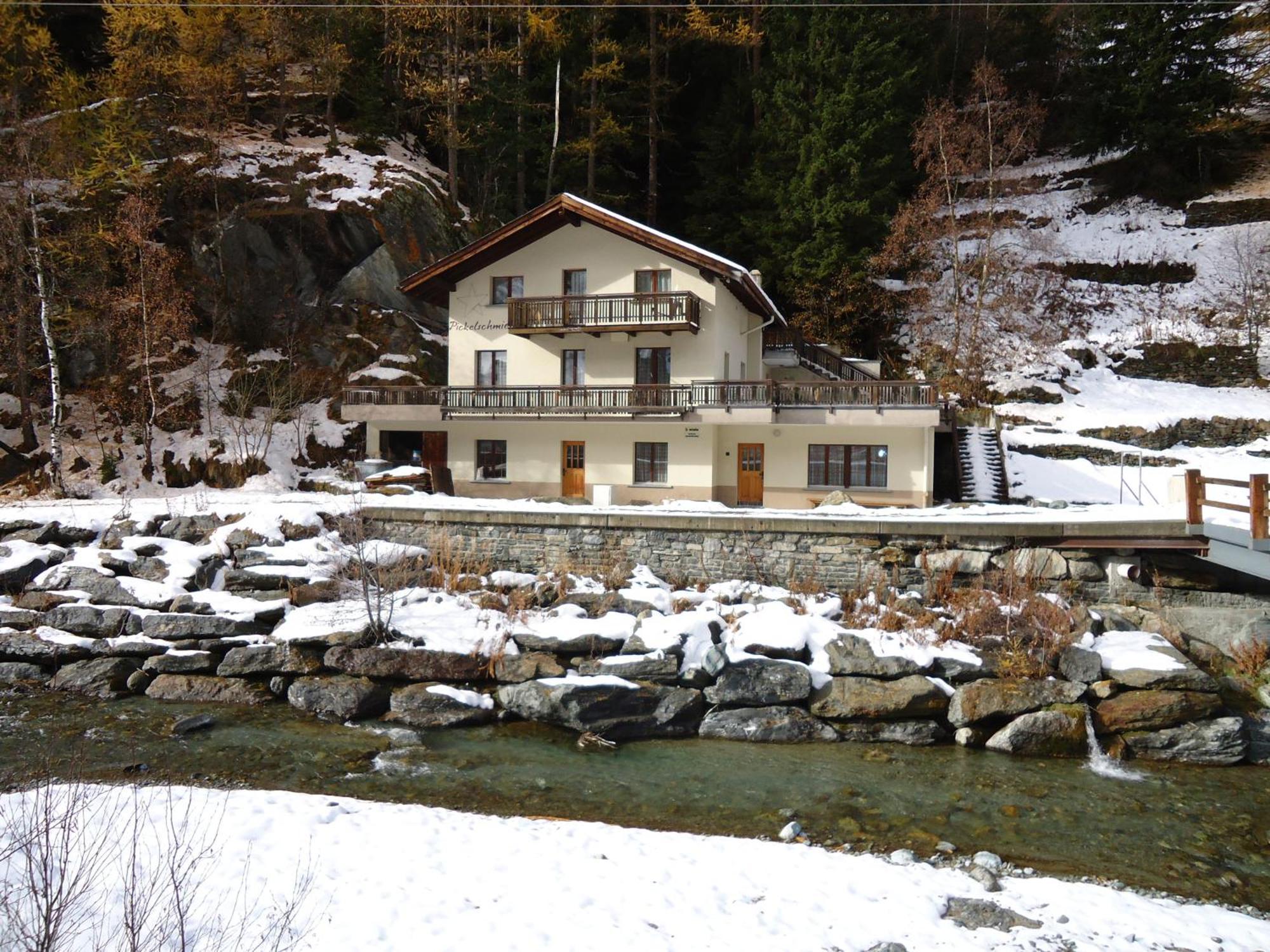 Appartamento Haus Pickelschmiede Saas-Grund Esterno foto